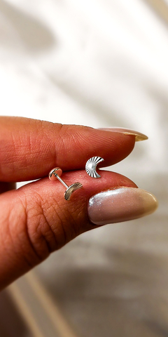 Abridores de plata Luna facetada - comprar online