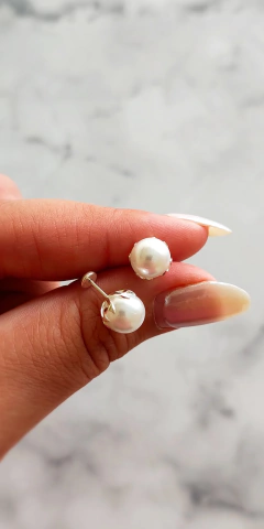 Abridores de plata Via Lactea engarzada cora 9mm - comprar online