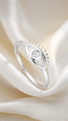 Anillo Plata925 importada - Ojo Turco