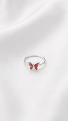 Anillo Infantil Mariposa - Plata925 Laminada