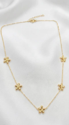 Collar Margaritas Multidijes - 40cm + 5 cm extensión - AD 316L - comprar online