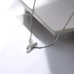 Dije Inicial de plata 1cm - Santa Margarita Joyas