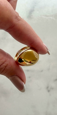 Anillo AD ovalado liso talle 17 - comprar online