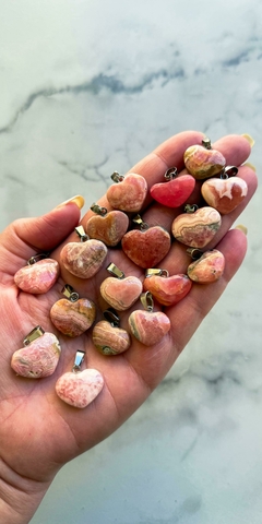 Dije Corazón Rodocrosita 2cm - comprar online