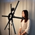 Foto Anillo de luz Lámpara con trípode Para fotografía publi Regulable 3200K-5500K Maquillaje de fotografía 6 tubos Ojos Estrella 336 LED Video - MGA import