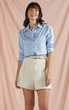 Camisa Cropped na internet