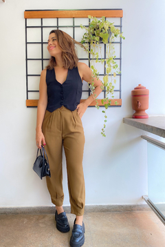 Calça Cenoura Basic - Closet Mara