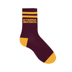 Media Eterna Inocencia (Bordó con Amarilo)