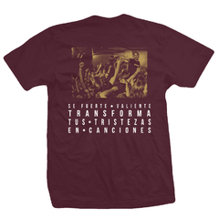 Remera Se fuerte (Color Bordo) - comprar online