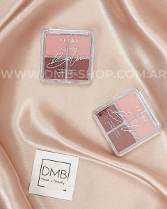 Mini Paleta de sombras VIVAI Cuarteto BASICS Vai na Bolsa - DMB