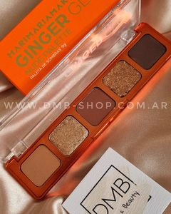 PALETA NUDE de sombras GINGER GLOW de Mari Maria makeup - comprar online