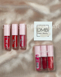 Imagen de Lip Kit x 3: labial, gloss y lip oil, Boca Linda de Febella