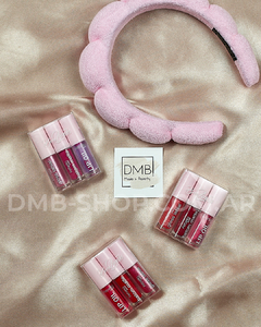 Lip Kit x 3: labial, gloss y lip oil, Boca Linda de Febella en internet