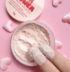 Polvo suelto Pink Power tono rosa de DAPOP Brasil - DMB