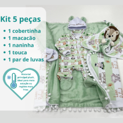 Saída de maternidade personalizada com listras - comprar online
