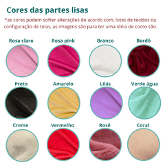 Manta tipo cobertinha/personalizada (menina) - comprar online