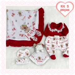 Saída de maternidade personalizada princesa
