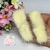 Pompom Bigode Bege 7cm C/ 2 Unidade
