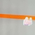 Fita Gorgurão Lisa Laranja Fluorescente 10mm / 10 Metro - Sinimbu - Atelie Carol Menezes