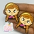 Aplique Ana Frozen Emborrachado C/ 2 Unidade