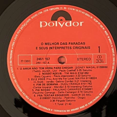 O MELHOR DAS PARADAS E SEUS INTERPRETES ORIGINAIS, 1980 - BANANEIRA DISCOS 