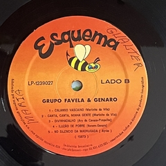 GRUPO FAVELA & GENARO - 1983 - BANANEIRA DISCOS - DISCO DE VINIL E CDS- FRETE GRÁTIS PARA TODO O BRASIL 