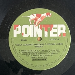 CESAR CAMARGO MARIANO E NELSON AYRES - PRISMA - 1985 - BANANEIRA DISCOS - DISCO DE VINIL E CDS- FRETE GRÁTIS PARA TODO O BRASIL 