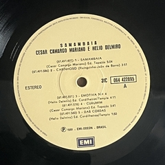 CESAR CAMARGO MARIANO & HELIO DELMIRO - SAMAMBAIA - 1981 - BANANEIRA DISCOS - DISCO DE VINIL E CDS- FRETE GRÁTIS PARA TODO O BRASIL 