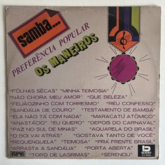SAMBA... PREFERÊNCIA POPULAR - OS MANEIROS - comprar online