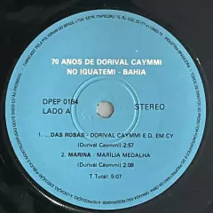 Caymmi: 70 Anos de Mar, Amor E Luar. - BANANEIRA DISCOS 