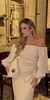 VESTIDO SLIM OMBRO A OMBRO - comprar online