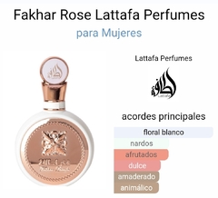 Fakhar Rose Lataffa 100ml - comprar online