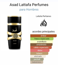Asad Black Lataffa 100ml - comprar online