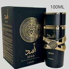 Asad Black Lataffa 100ml - Bahiya