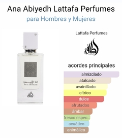 Ana Abiyedh Lataffa 60ml - comprar online