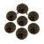 Kit 7 Selos Angelicais TRITHEMIUS | 6 cm | Preto - Camael, Haniel, Michael, Gabriel, Sachiel e Raphael. - comprar online