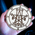 Sigilo ASTAROTH | Branco - Preto - Dourado - comprar online