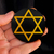 HEXAGRAMA | Branco - Preto - Dourado - comprar online