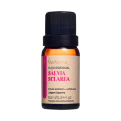 Óleo Essencial Sálvia Sclarea Via Aroma - 10ml - comprar online