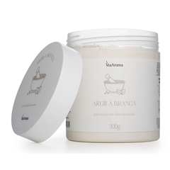 Argila Branca Via Aroma Revitalizante e Calmante Para a Pele - 300g - comprar online