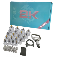New Kit Ventosa com 20 Copos - BK