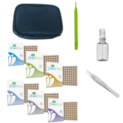 Kit Básico Auriculoterapia C/ Bolsa - 10 Itens