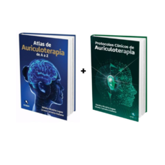 KIT 2 LIVROS - ATLAS E PROTOCOLOS DE AURICULOTERAPIA - SILVÉRIO-LOPES - SAPIENS