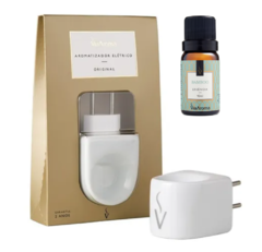 Imagem do Difusor Aromatizador Elétrico Bivolt de Porcelana com 1 Essência