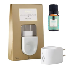 Difusor Aromatizador Elétrico Bivolt de Porcelana com 1 Essência - loja online