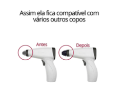 Imagem do Ventosa Elétrica para Acupuntura 12 copos - BK Saúde