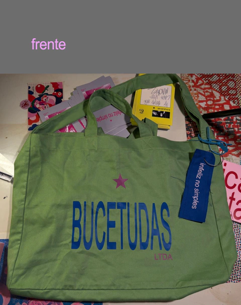 bolsinha BUCETUDAS { verde quase brat } - comprar online