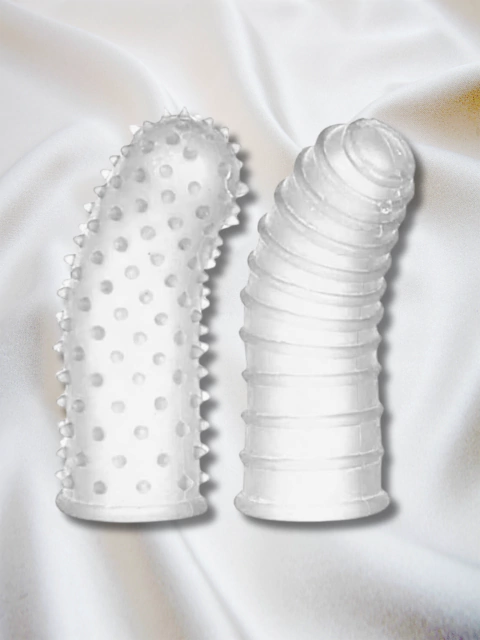 Capa de dedo estimuladora