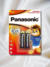 Pilha Alcalina Panasonic AA (Comum) 2un