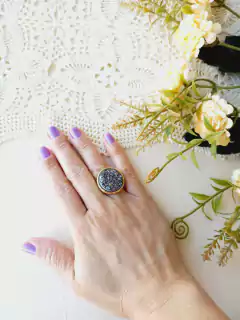 ANEL PEDRA NATURAL PIRITA - loja online